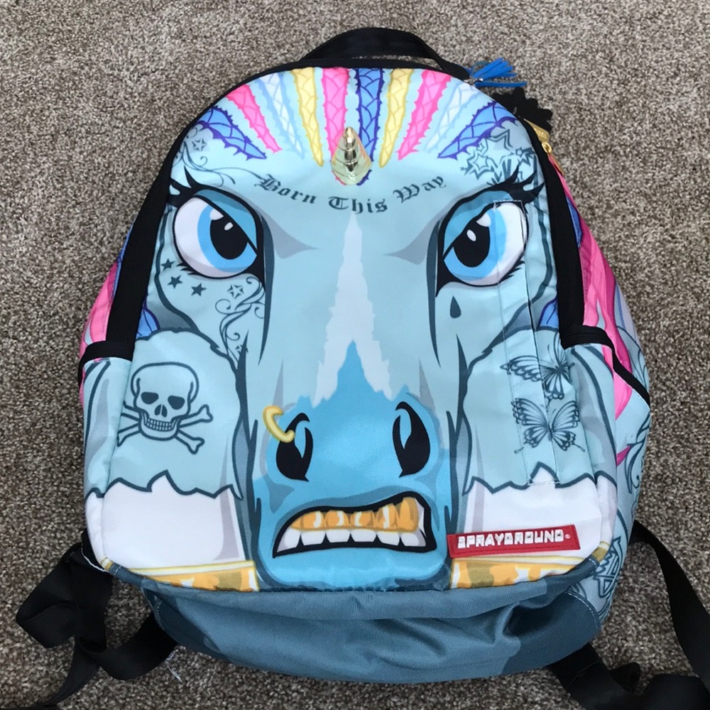 New - Sprayground Born This Way backpack